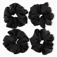 4er Set Lolalet Seidige Große Haargummis Damen Scrunchies Sa 1 st