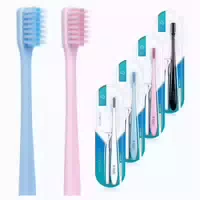 4er Pack Kieferorthopädische Zahnbürste V Form Weiche Borste 1 st