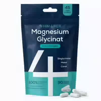 4 Him & Her Magnesium Glycinat – 250 mg – 4 in 1 Komplex mit B6