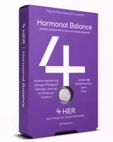4her Hormonal Balance Hormon Balance Frauen Mit Vitamin B6, Selen & Eisen