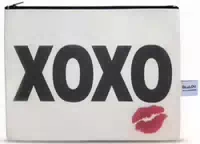 4lou Vanity Bag Xoxo 100% Canvas