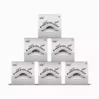 6x Nasara Kinesiologie Tape Weiß Box 6 St