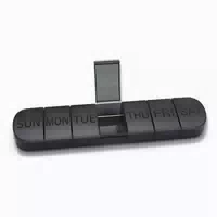7 Tage Tablettenbox, Pillendose Medikamentenbox Tablettendos 1 st