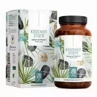 800 mg Calcium Vitamin C Knochen Calciumcarbonat 120 Vegane Kapseln Knochenstark Naturtreu