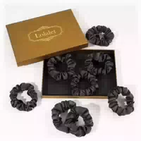 8er Pack Lolalet Seide Scrunchies Haargummis für Damen Fraue 1 st