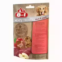 8in1 Meaty Treats Gefriergetrocknete Fleisch Snacks 100% Hähnchenbrust 0,05 kg