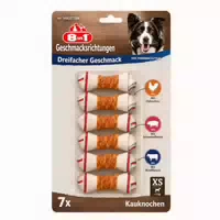 8in1 Triple Flavour Knochen Xs