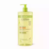 A Derma Exomega Control Duschöl Rückfettend – Beruhigt Trockene, zu Neurodermitis Neigende Haut