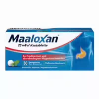 Maaloxan Kautabletten bei Sodbrennen & Magenschmerzen 50 st Kautabletten