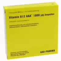 Vitamin B12 Aaa 1 000 Μg Ampullen 5x1 Ml Injektionslösung