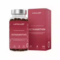 Aavalabs Astaxanthin 8 mg | Antioxidans aus Mikroalge | mit Olivenöl