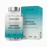 Aavalabs Meereskollagen Hyaluronsäure, 120 Kapseln 120 St