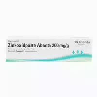 Zinkoxidpaste Abanta 200 Mg G Paste Zur Anwendung Auf Der Haut