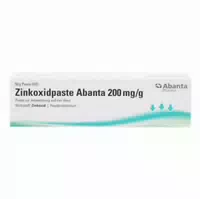 Zinkoxidpaste Abanta 200 Mg G Paste Zur Anwendung Auf Der Haut