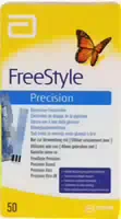 Freestyle Precision Blutzucker Teststreifen 50 St Teststreifen
