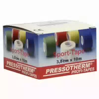 Pressotherm Sport Tape 3,8 Cmx10 M Blau