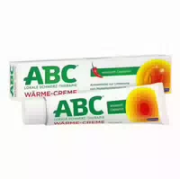 Abc Lokale Schmerz Therapie Wärme Creme