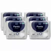 Abena Pants Premium Windelhosen Gr M1, 1400 ml 15 st