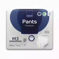 Abena Pants Premium Windelhosen Gr M3, 2400 Ml 6x15 St