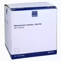 Vlieskompressen Steril 10x10 cm 4lagig 25x5 st