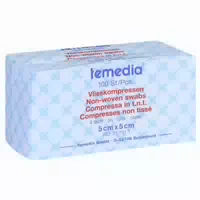 Vlieskompressen 5x5 Cm Unsteril 4lagig 100 St Kompressen