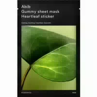 Abib Gummy Sheet Mask Heartleaf Sticker – Beruhigende Gesichtsmaske