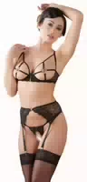 3 Teiliges Strapsset Aus Spitze