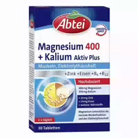Abtei Magnesium 400 Kalium Aktiv Plus