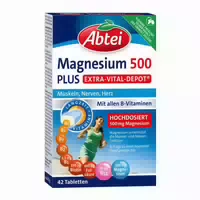 Abtei Magnesium 500 Plus 42 St Tabletten