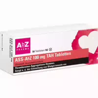 Ass Abz 100mg Tah Tabletten bei Instabiler Angina Pectoris