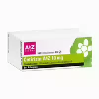 Cetirizin Abz 10 Mg Allergietabletten 100 St