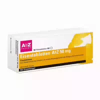 Eisentabletten Abz 50 Mg Filmtabletten Zum Ausgleich Eines Eisenmangels