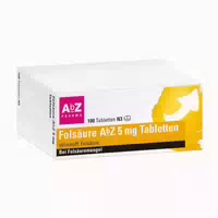 Folsäure Abz 5 mg Tabletten 100 st