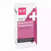 Ibuprofen Abz 40 mg ml Sirup: Hilft Effektiv gegen Schmerzen und Senkt Fieber, für Kinder Ab 1 Jahr und 10 kg Körpergewicht, Jugendliche und Erwachsene, Saft