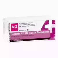 Ibuprofen Abz 400 Mg Akut Filmtabletten 50 St