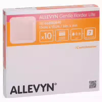 Allevyn Gentle Border Lite 5,5x12 cm Sch 10 st