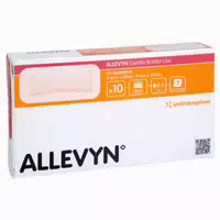 Allevyn Gentle Border Lite 5,5x12 Cm Sch 10 St