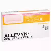 Allevyn Gentle Border Lite 8x15 Cm Schaumverband