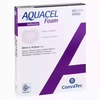 Aquacel Foam Adhäsiv Sakral 16,9x20 Cm V 5 St
