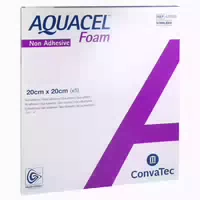 Aquacel Foam Nicht Adhäsiv 20x20 cm Verb 5 st