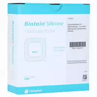 Biatain Silicone Schaumverband 7,5x7,5 C 10 St