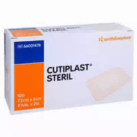 Cutiplast Steril Wundverband 5x7,2 Cm 100 St
