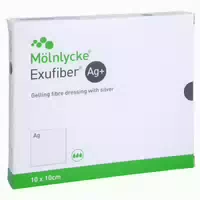 Exufiber Ag 10x10 Cm Gelbild Faserverb 10 St