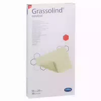 Grassolind Salbenkompressen 10x20 Cm Ste 30 St