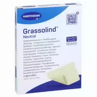Grassolind Salbenkompressen 5x5 Cm Steri 10 St