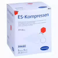 Es Kompressen Steril 5x5 cm 8fach 25x2 st