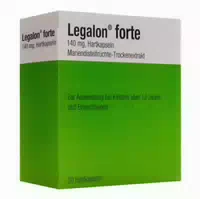 Legalon Forte Hartkapseln Reimport 180 St