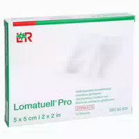 Lomatuell Pro 5x5 Cm Steril 10 St