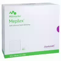 Mepilex 10x10 Cm Schaumverband 10 St