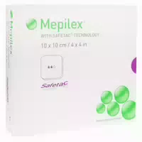 Mepilex 10x10 Cm Schaumverband 5 St